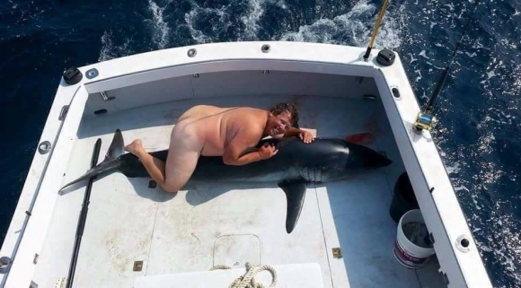 Sadly, Jim McElwain Isn't the Nude Shark Humper