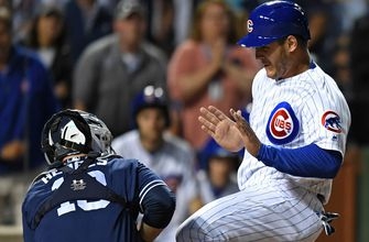 Anthony Rizzo Completely Blows Up Padres Catcher