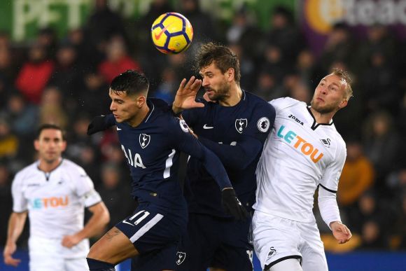 Spurs' Ex-Swan Helps to Wash the Welsh Side Away