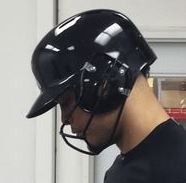 Stanton's New Helmet Looks Rather Cricket