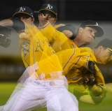 Oakland Pitcher Sonny Gray Records a Most Unusual Out