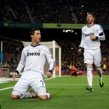 bRonaldo convertd the bpenalty on bReal's way to the bwin.