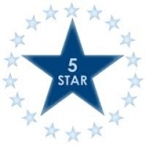 Five stars gets three points.