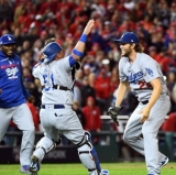 Dodgers' Bats Rattle Late, Kershaw Appears Later; Advance to NLCS