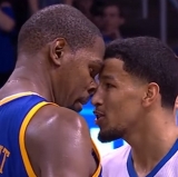 Durant Gets Last Laugh ... for Now 