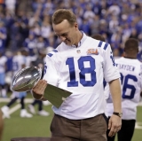 Peyton Manning Publicly Bonks Super Bowl Trophy