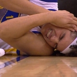 Anderson Varejão Dusts Off His Signature Flop in NBA Finals