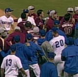 Mr Heisman Involved in Baseball Brawl 