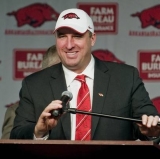 Arkansas Head Coach Bret Bielema