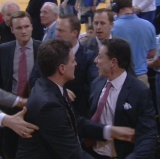 Rick Pitino Goes Off on a Fan in Chapel Hill