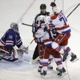 Bäckström's Crushing Hit Sets Up Caps' Buzzer Beater