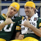 Matt Flynn and Aaron Rodgers