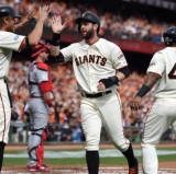 Giants Bookend Runs, Take Cards in 10