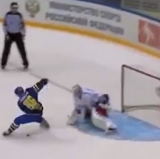 Klasen's Shootout Goal the Class of Channel One Cup