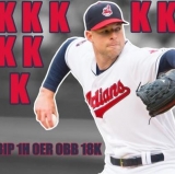 Kluber K's Cardinals 18 Times
