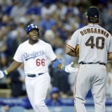 Yasiel Puig Angers Madison Bumgarner with Lengthy Home Run Admiration