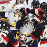 Viktor Arvidsson Executes a Perfect Hockey Flop