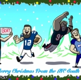 Not a lot of snowfall in the AFC South.