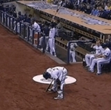 Jean Segura Walks Directly into Ryan Braun Bat Windmill