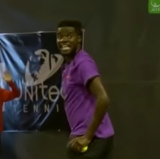 Must've been quite a volley.