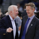 Steve Kerr Seems to Enjoy an Opening Night Beatdown