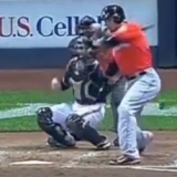 Stanton Smashed in Face by 88mph Heater