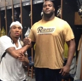 Terrell Brown is 6-10 and 403. Yes, he's been given his own zip code.