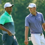 Masters at the Turn: Spieth Soars, Stenson Snaps, Tiger Hints